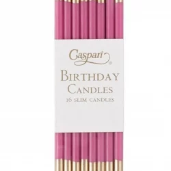 Birthday Slims Fuchsia gold