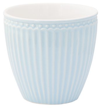 Becher Latte cup Alice pale blue