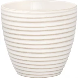 Becher Latte cup Dunes white