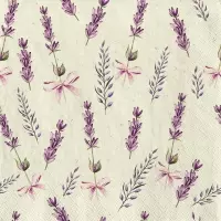 Papierserviette Lavender
