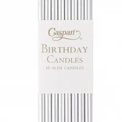 Birthday Slims silver