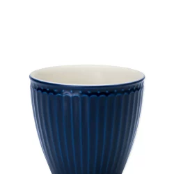 Becher Latte cup Alice dark blue