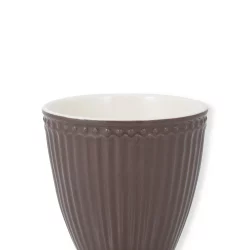 Becher Latte cup Alice dark chocolate