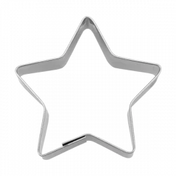 Ausstecher Stern 5-zackig