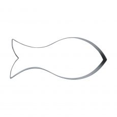 Ausstecher Fisch Edelstahl, 7cm