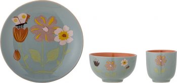 Geschirr-Set Medeow blue, Steingut