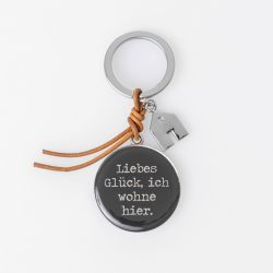Schlüsselanhänger Haus-Liebes Glück