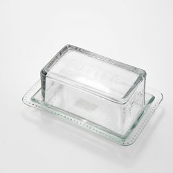 Butterdose Glas
