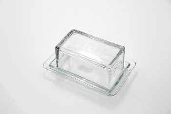 Butterdose Glas