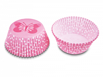 Papierbackförmchen Schmetterling Mini 3,5cm