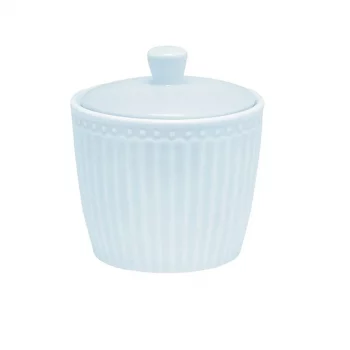 Zuckerdose Sugar pot Alice pale blue