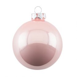 Christbaumkugel 8cm Opal blush