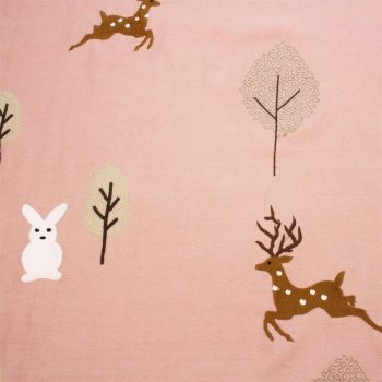 Babydecke bestickt 80x110cm – Bild 2
