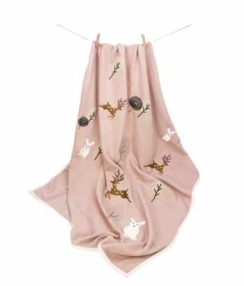 Babydecke bestickt 80x110cm