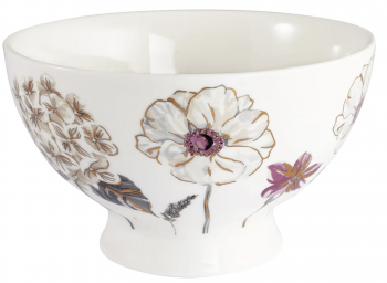 Schale Soup bowl Lillith white