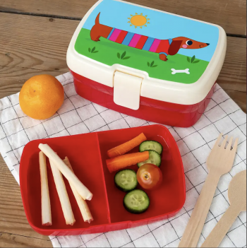 Lunchbox Rex London mit Fach Sausage Dog – Bild 4