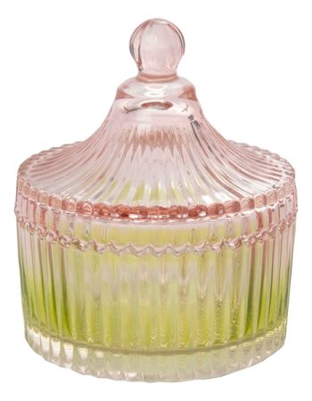 Bonbonniere lime/ rosa