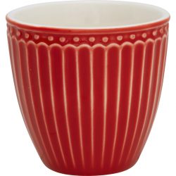 Becher  Mini latte cup Alice red