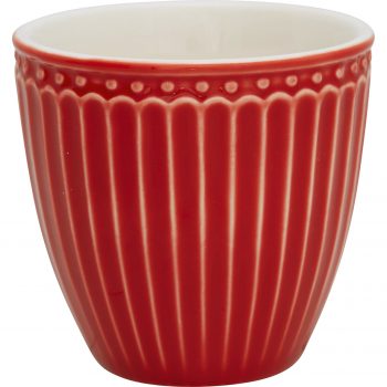 Becher  Mini latte cup Alice red