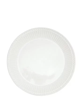 Frühstücksteller  Plate Alice white