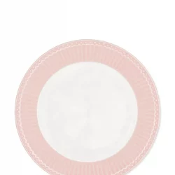 Frühstücksteller Plate Alice pale pink
