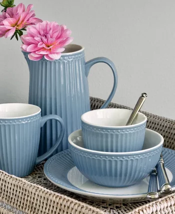 Frühstücksteller Plate Alice sky blue – Bild 2