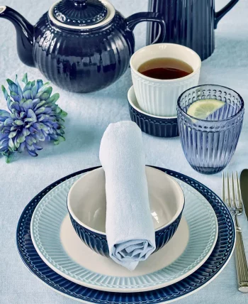 Frühstücksteller Plate Alice pale blue – Bild 2