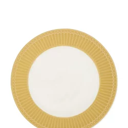 Frühstücksteller Plate Alice honey mustard