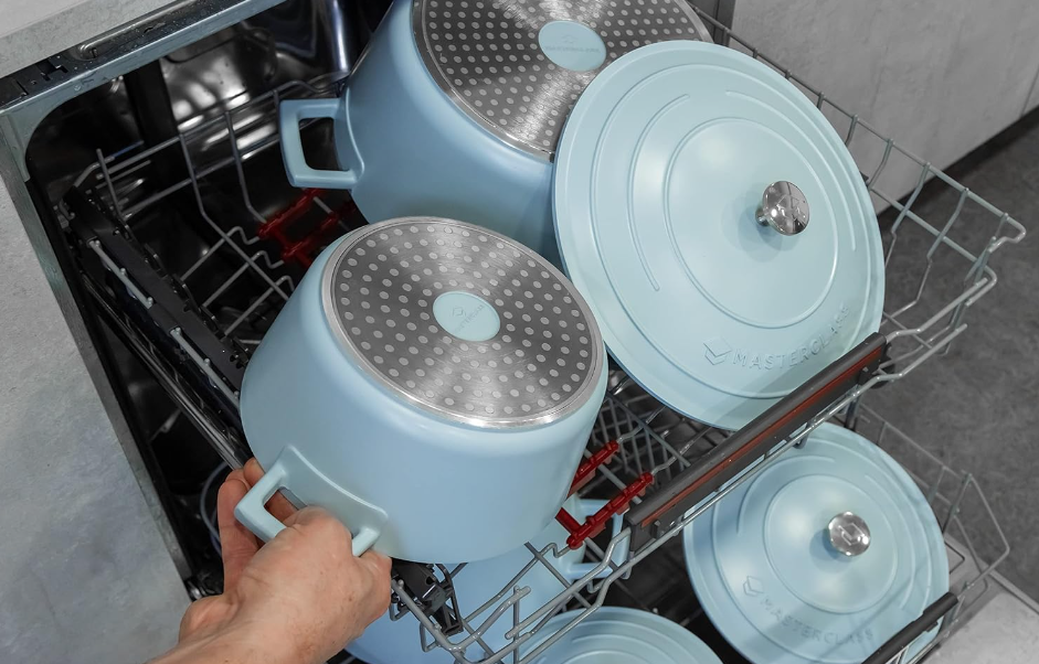 Casserole Schmortopf 4l skyblue – Bild 5