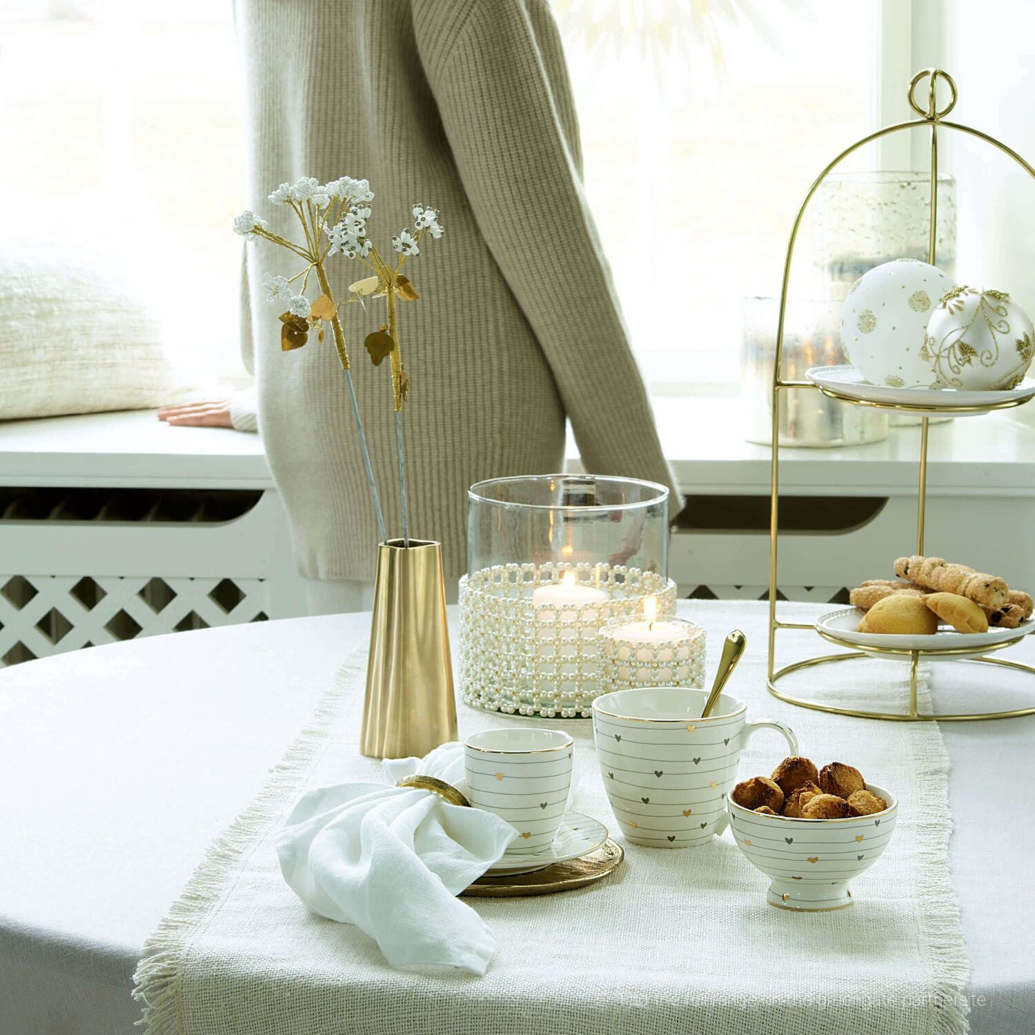 Schale Snack bowl Grace grey – Bild 2