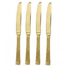 Dessert Messer gold Set