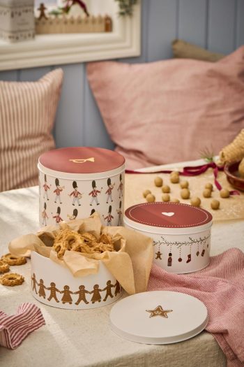 Gebäckdose Christmas rund – Bild 2