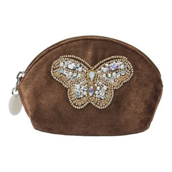 Tasche Mini pouch Kelly, brown