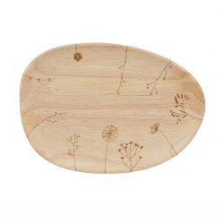 Tablett Holz Wunderland Blumenwiese