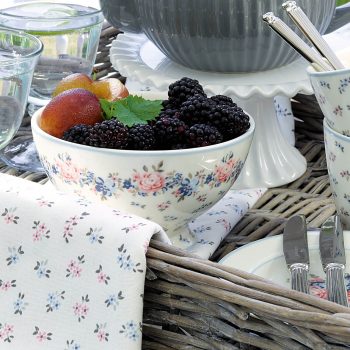 Tischtuch Tablecloth Emely petit white – Bild 2