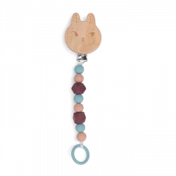 Schnullerband Kaninchen Après la Pluie