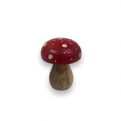 Dekoration Pilz rot klein