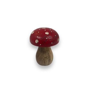 Dekoration Pilz rot klein