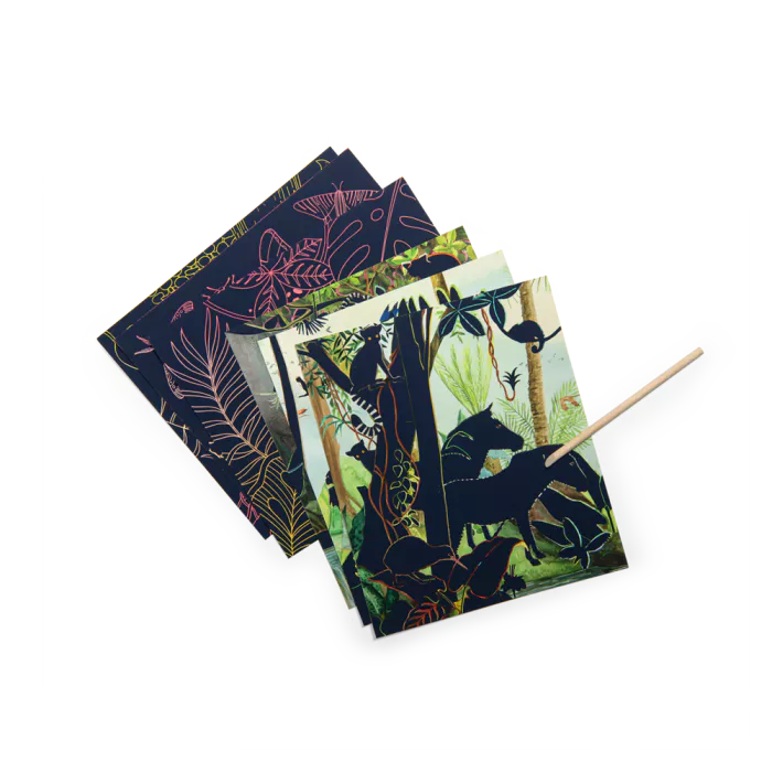 Malbuch Kratzbilder Tout autour du monde – Bild 2