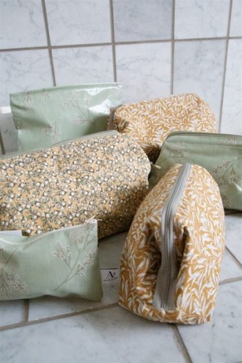 Kosmetiktasche Alberte mint – Bild 2