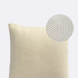 Kissen mit Füllung knitted coconut milk