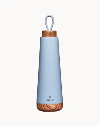 Trinkflasche Bioloco Loop powder blue