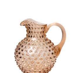 Krug Hobnail Pitcher sepia
