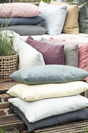 Kissenhülle Aubergine 50x70 – Bild 3