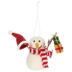 Weihnachtsdekoration Schneemann
