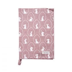 Geschirrtuch Allover bunnies dusty rose