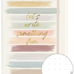 Notizbuch Let`s write something fun