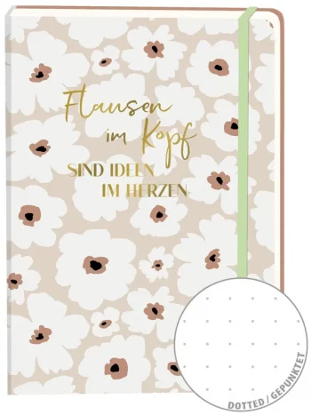 Notizbuch Flausen im Kopf