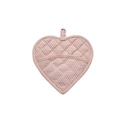 Ofenhandschuh Micro dots dusty rose