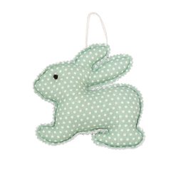 Osterdekoration hängend Bunnies dusty green